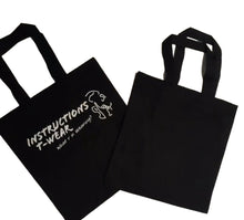 Load image into Gallery viewer, Instructions Tote Bag (Lightweight) - Instructions T-Wear "what r u wearing LLC