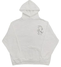 Load image into Gallery viewer, What R U Wearing? (Gray hoodie logo on left front/ Female image on back) - Instructions T-Wear "what r u wearing LLC