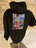 Women's Black Hoodie | Black Graphic Hoodie | Instructions T-Wear
