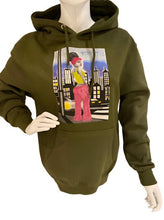 Load image into Gallery viewer, Olivia Green Graphic Hoodie | Women&#39;s Hoodie | Instructions T-Wear
