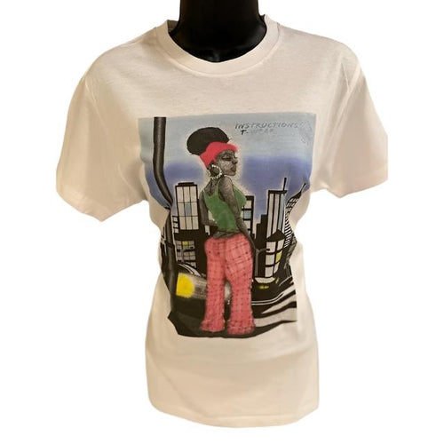 Women's Short Sleeve Shirt | Multi Color T-Shirt | Instructions T-Wear